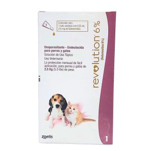 Revolution 6% Antiparasitario Para Perros y Gatos