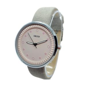 Reloj de Mujer Redondo con Modernos Acabados En Blanco N20