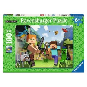 Ravensburger Puzzle Minecraft 100 Piezas XXL 12004176