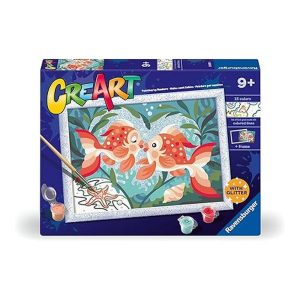 Ravensburger CreArt Serie D Peces Enamorados Pintar por Números 23979