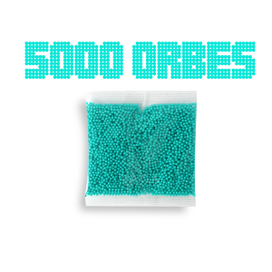 5000 Balas Hidrogel 7-8mm Colores Para Armas De Hidrogel