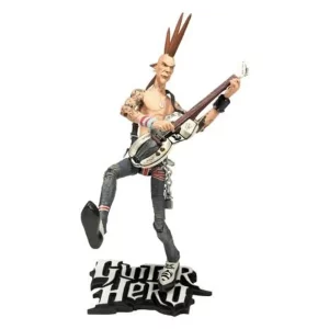 Figura Guitar Hero Johnny Napalm pelo marrón CB/90021 MCFARLANE