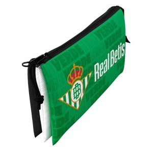 Estuche escolar triple del Real Betis Balompié producto oficial – A partir de 2 años