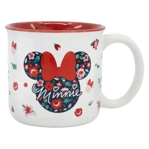 Taza Ceramica Desayuno Disney Minnie Mouse de 400 ml 75734 STOR