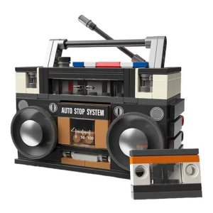 Kit bloques construcción Radio Casette MBMT005 MADNESSTOY
