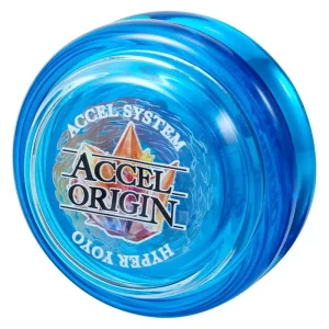 Accel Hyper Yoyó Azul con Cuerda 60003 BANDAI
