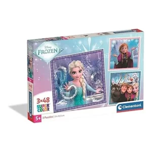 Clementoni Puzzle Infantil 3×48 Piezas Square Walt Disney Princess 25064.6