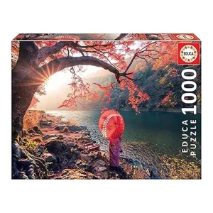 Educa Puzzle Amanecer en el Río Katsura Japón 1000 Piezas 18455