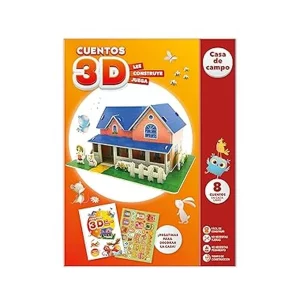 Cuentos para Imaginar y Construir 3D Casa de Campo Imagiland PTCN12