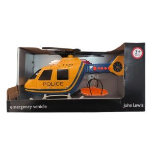 Rush and Rescue Police and Fire Helicóptero de Policía 34546-JL
