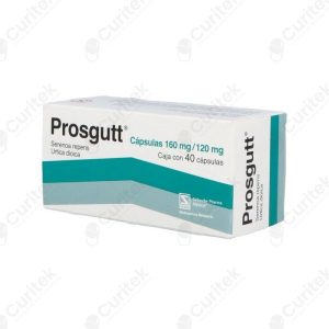 PROSGUTT 160 MG / 120 MG 40 CÁPSULAS
