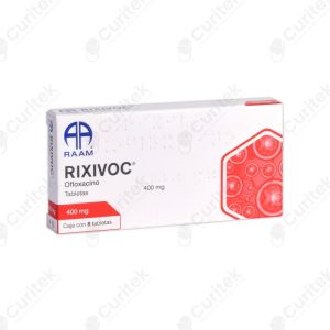 RIXIVOC 400 MG 8 TABLETAS