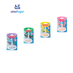 Ambientador WC soporte Blanco 825 perfumado Amahogar