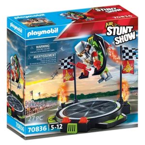 Playmobil Air Stuntshow modelo mochila propursora de carreras 70836