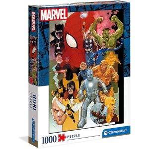 Puzzle de 1000 piezas para Adultos del 80 Aniversario de Marvel
